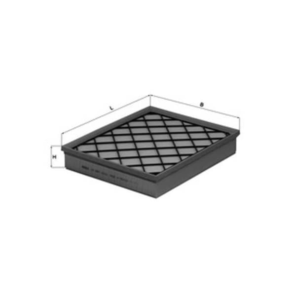 Luftfilter - Mahle LX 2641