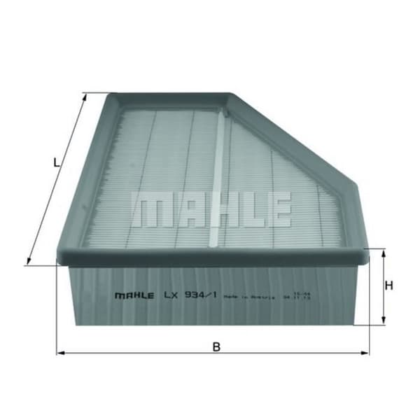 Filtrera luft - Mahle LX 934-1