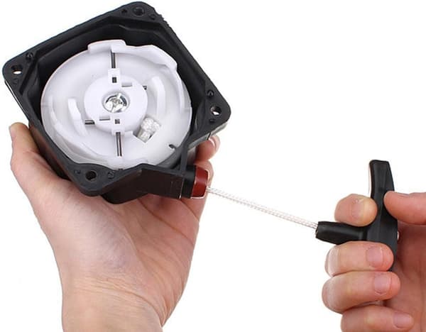 Ekstra oprulningsstarter, Universal trækstarter, trækstarter, trækstarter, trækstarter, aftrækker, trimmer, elektrisk hoved til minikultivatorer