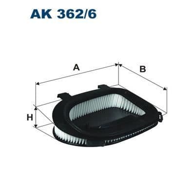 FILTRON Luftfilter AK362/6