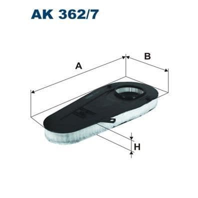 FILTRON Luftfilter AK362/7