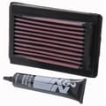Miniatyrbild 1 av 2: K&amp;N - Luftfilter kompatibelt med Yamaha Xt660R/Xt660X Super Motard,