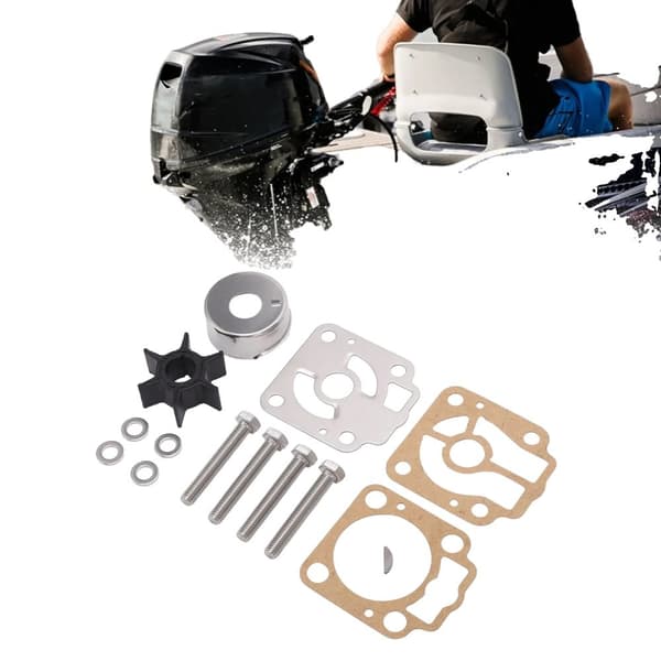Vandpumpe Impeller Reperationssæt, Holdbare Materialer, Perfekt Pasform,HVID