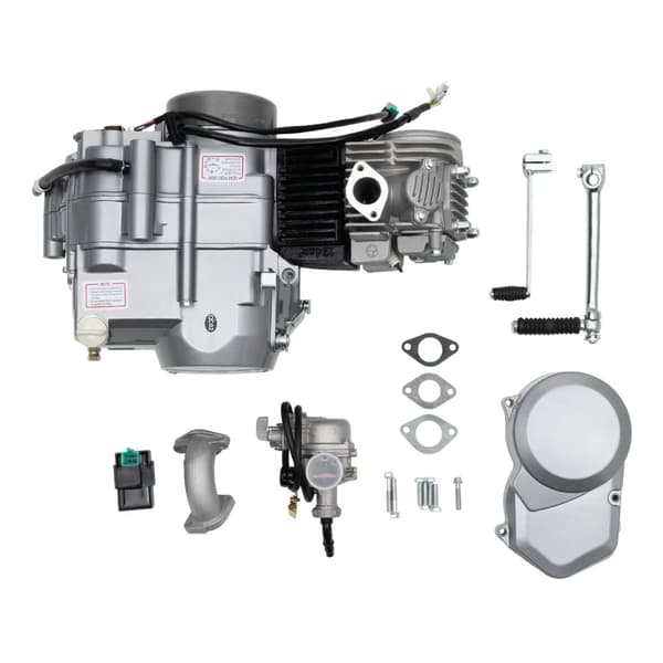 Motor, Kraftfull 125CC, 4-växlad manuell koppling,Motor