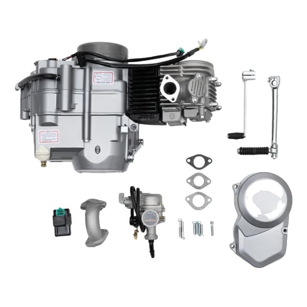 Motor, Kraftfull 125CC, 4-växlad manuell koppling,Motor