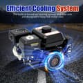 Miniatyrbillede 2 af 4: Benzinmotor, 7,5HK effekt, 210cc slagvolumen, alsidige anvendelser