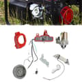 Miniatyrbild 1 av 4: 12V Startmotor Kit, Elektrisk Startuppgradering, Kompatibel med HONDA GX160 & GX200, Komplett Montering Ingår