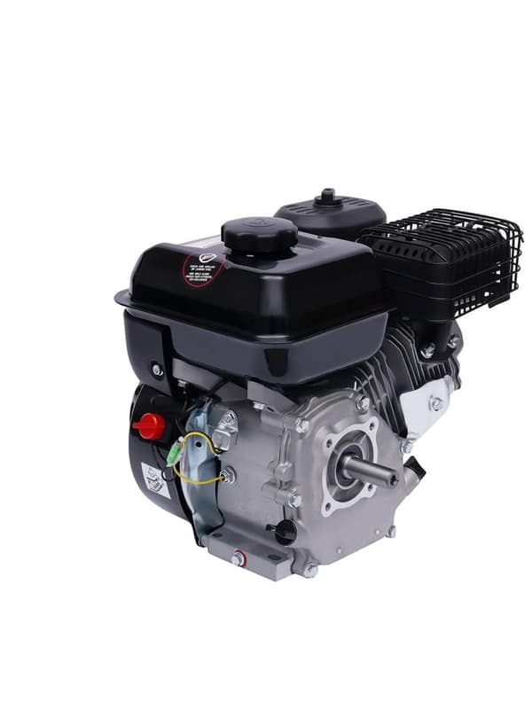 7,5 hk benzinmotor, 3600 omdr./min, 4-takts design,Sort