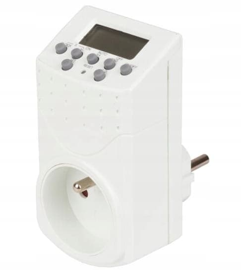 Digital timer Fjärrstyrd 20 Program IP44 2000W