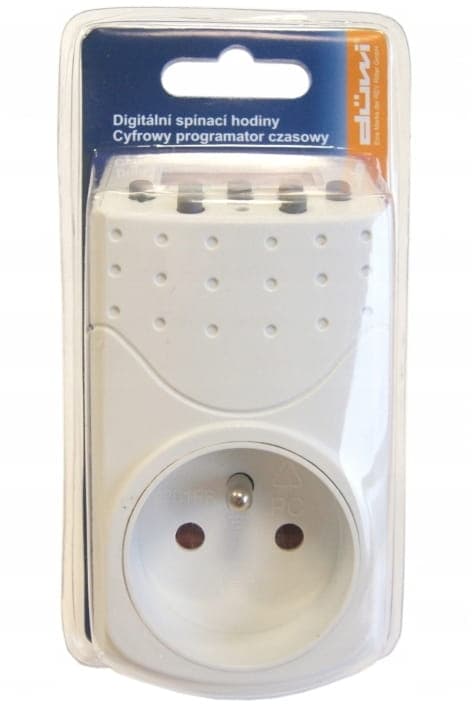 Digital timer fjernbetjent 20 programmer IP44 2000W