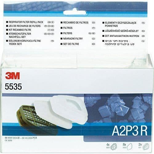 3M 3 M påfyllningsfilter, , 4 st - 5535