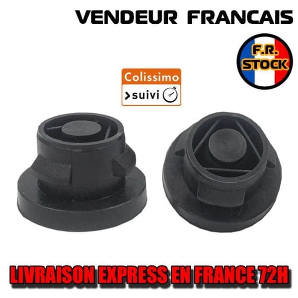 x2 Stödboett Luftfilter Silent block 1422A3 1.6 hdi Peugeot Citroën mini