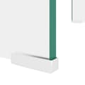 Miniatyrbild 4 av 6: vidaXL TV-bord klarglas 60x25x11 cm