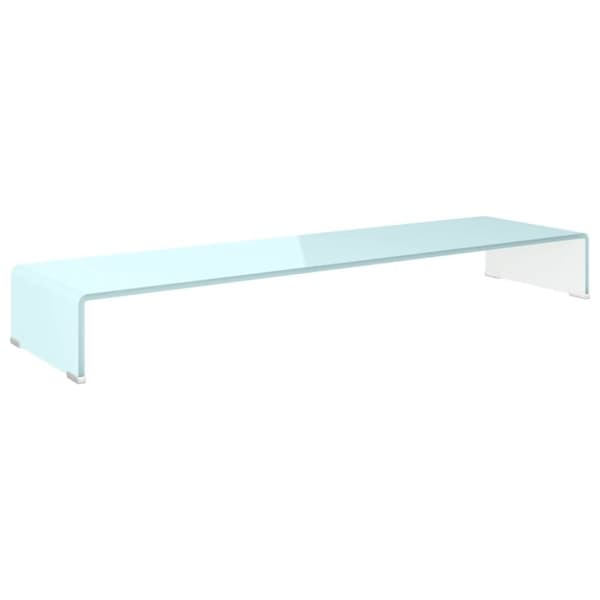 vidaXL TV-benk glass grønn 110x30x13 cm