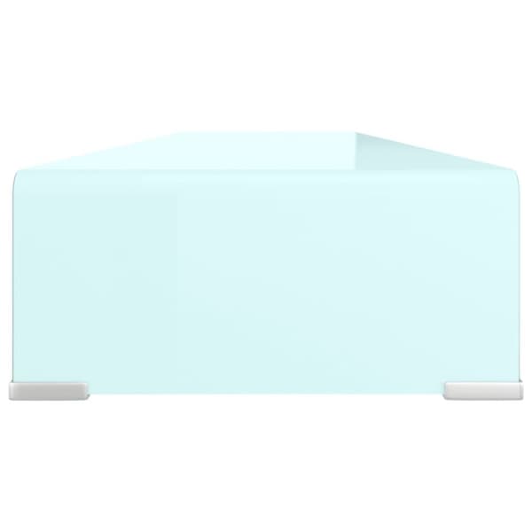 vidaXL TV-benk glass grønn 120x30x13 cm