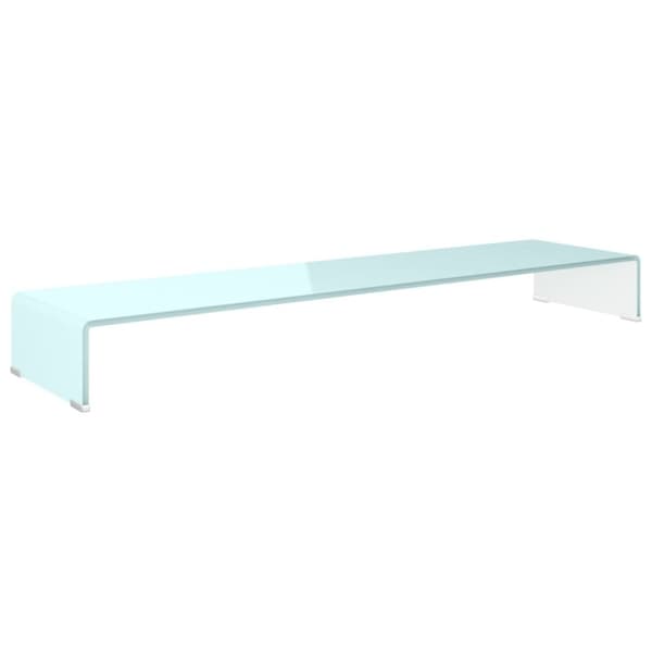 vidaXL TV-benk glass grønn 120x30x13 cm
