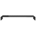 Miniatyrbillede 2 af 6: vidaXL TV-stander/monitorstand sort glas 120x30x13 cm