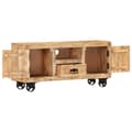 Miniatyrbillede 4 af 10: vidaXL tv-skab 110x30x50 cm ru mangotræ