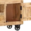 Miniatyrbillede 6 af 10: vidaXL tv-skab 110x30x50 cm ru mangotræ