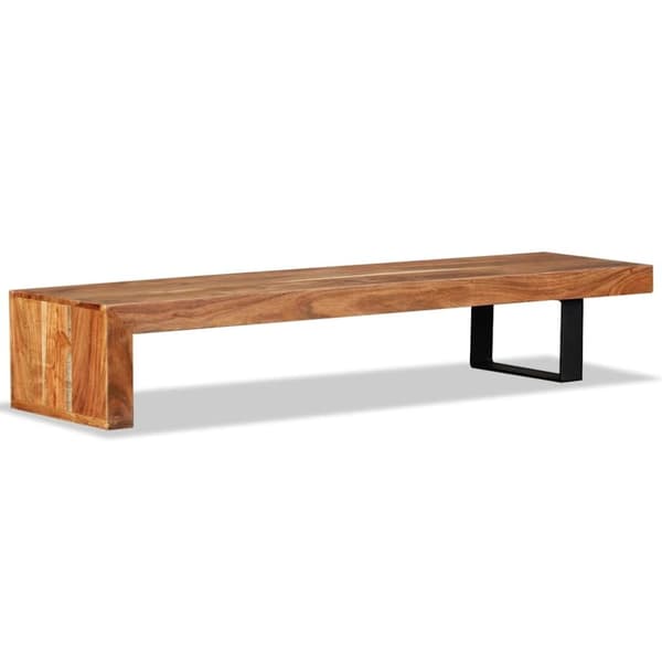 vidaXL tv-bord massivt akacietræ