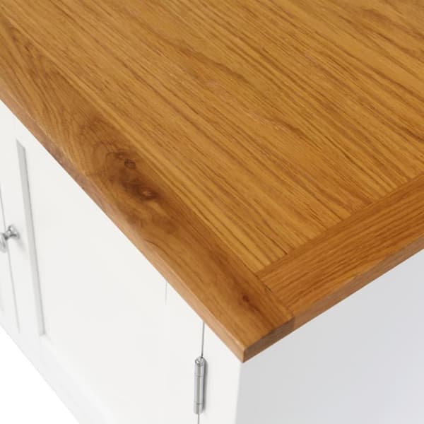 vidaXL TV-benk 120x35x48 cm heltre eik