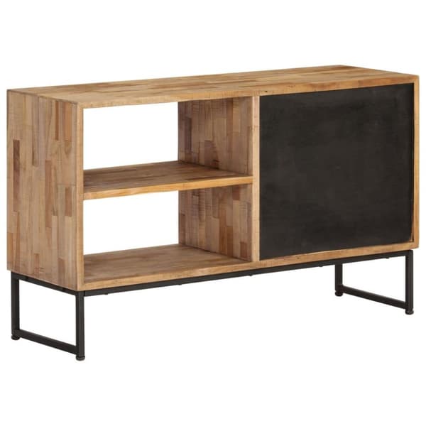 vidaXL TV-benk gjenvunnet tre 90x30x55 cm