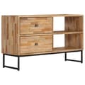 Miniatyrbilde 9 av 10: vidaXL TV-benk gjenvunnet tre 90x30x55 cm