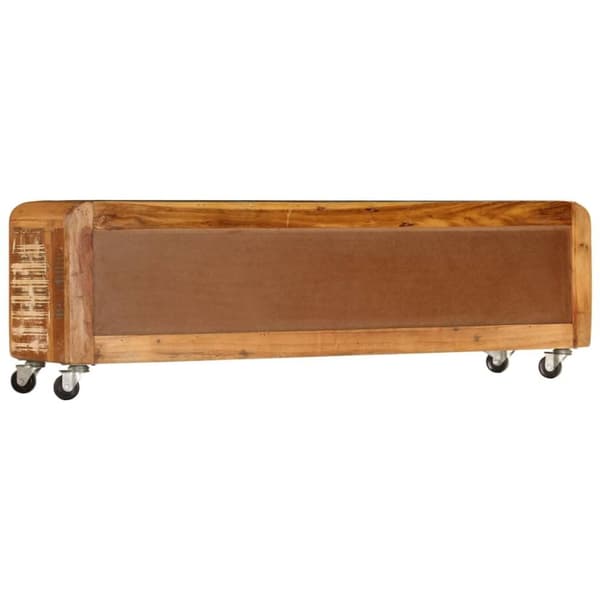 vidaXL TV-bänk 120x30x37 cm massivt återvunnet trä