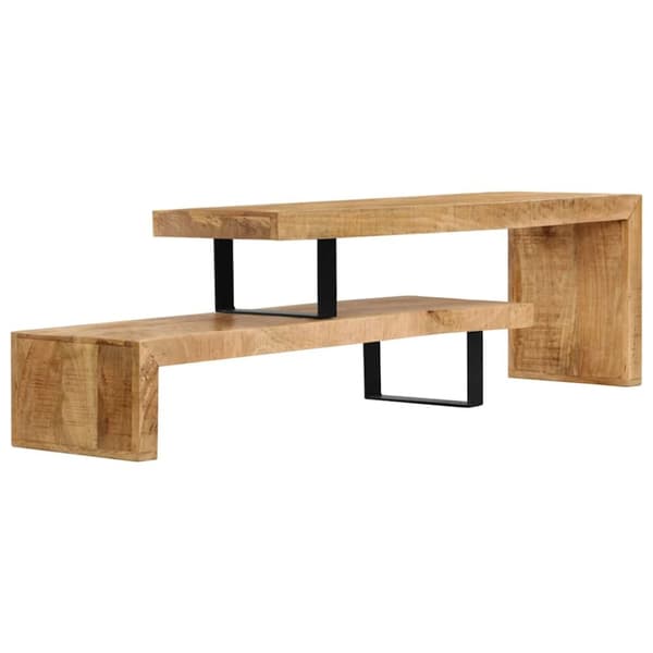 vidaXL tv-bord massivt mangotræ
