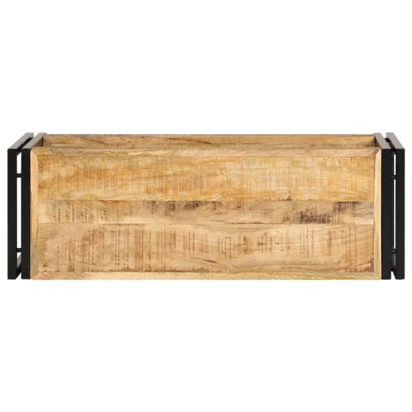 vidaXL TV-bänk 90x30x40 cm massivt mangoträ