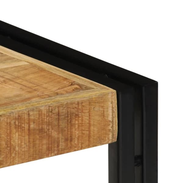 vidaXL TV-bänk 90x30x40 cm massivt mangoträ