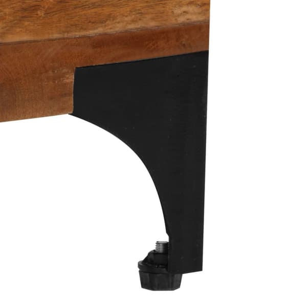 vidaXL tv-skab 118x35x45 cm massivt genbrugstræ