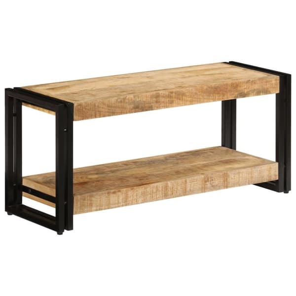 vidaXL tv-skab massivt mangotræ 90 x 30 x 40 cm