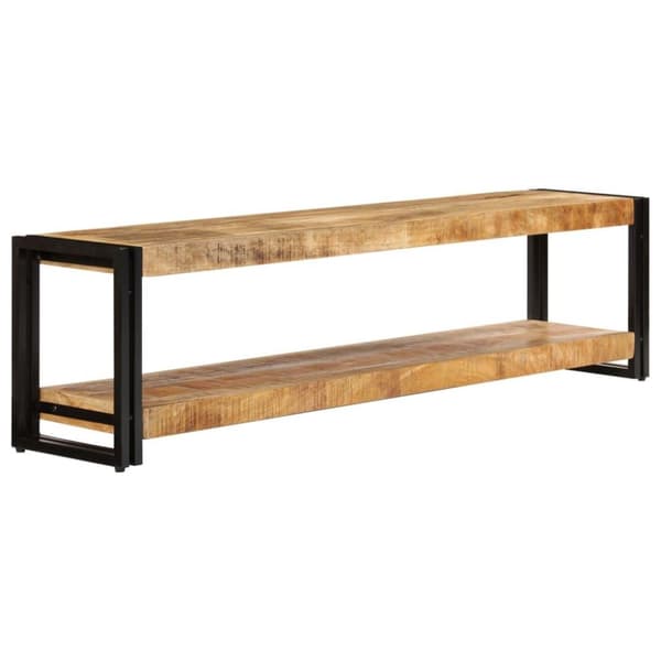 vidaXL TV-bänk 150x30x40 cm massivt mangoträ