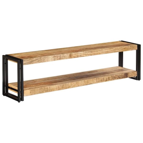 vidaXL TV-bänk 150x30x40 cm massivt mangoträ