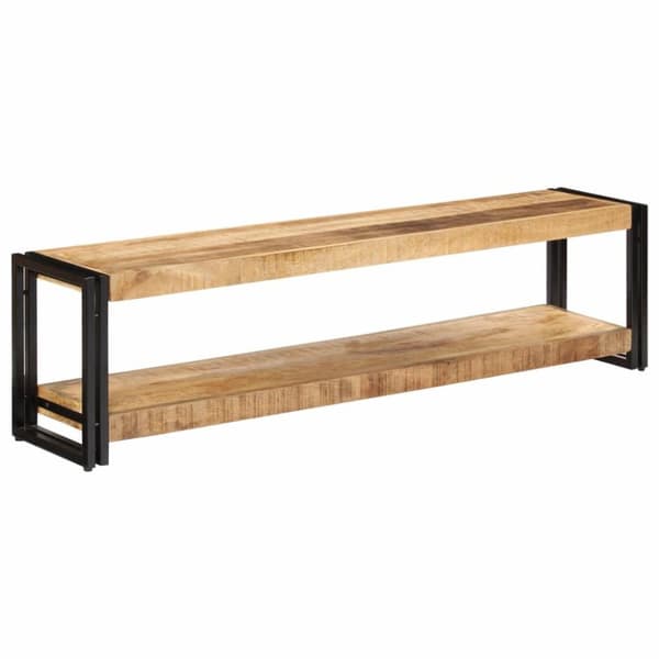 vidaXL TV-bänk 150x30x40 cm massivt mangoträ
