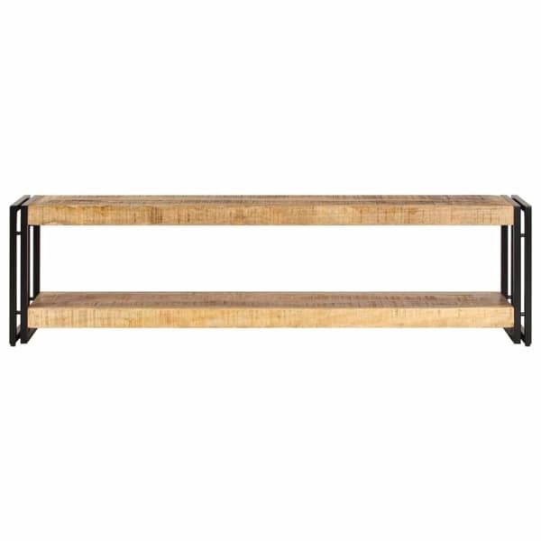vidaXL TV-bänk 150x30x40 cm massivt mangoträ