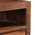 Miniatyrbild 8 av 11: vidaXL TV-bänk 120x30x40 cm massivt sheshamträ