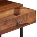 Miniatyrbild 5 av 11: vidaXL TV-bänk 160x30x45 cm massivt sheshamträ