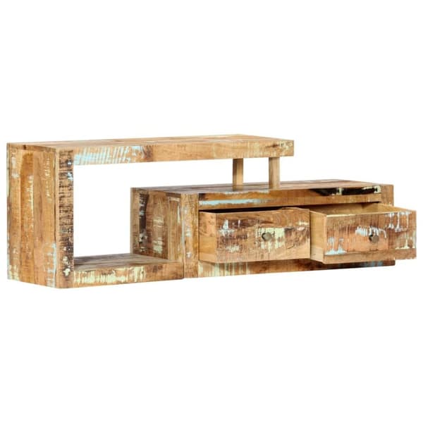 vidaXL TV-taso 120x30x40 cm kierrätetty puu