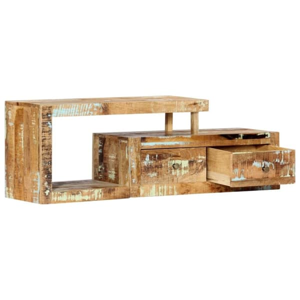 vidaXL TV-taso 120x30x40 cm kierrätetty puu