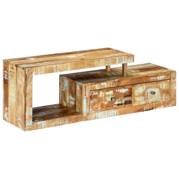vidaXL TV-taso 120x30x40 cm kierrätetty puu