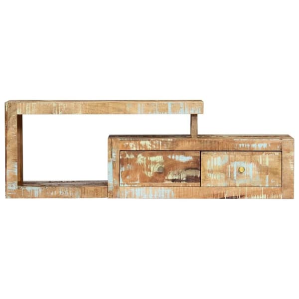 vidaXL TV-taso 120x30x40 cm kierrätetty puu