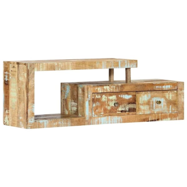vidaXL TV-benk 120x30x40 cm gjenvunnet heltre