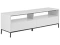 Miniatyrbillede 5 af 11: TV-Stander Hvid med LED til op til 70ʺ TV-Medieenhed med 2 Skuffer