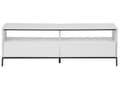 Miniatyrbillede 6 af 11: TV-Stander Hvid med LED til op til 70ʺ TV-Medieenhed med 2 Skuffer