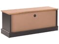 Miniatyrbillede 5 af 11: TV Bord Grå og Lyst Træ 50 x 120 x 40 cm Fjernsynsbord med Dør Skab Skuffe Hylde Opbevaring op til 52ʺ Stue Tilbehør Tvbænk