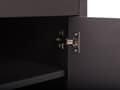 Miniatyrbillede 8 af 11: TV Bord Grå og Lyst Træ 50 x 120 x 40 cm Fjernsynsbord med Dør Skab Skuffe Hylde Opbevaring op til 52ʺ Stue Tilbehør Tvbænk