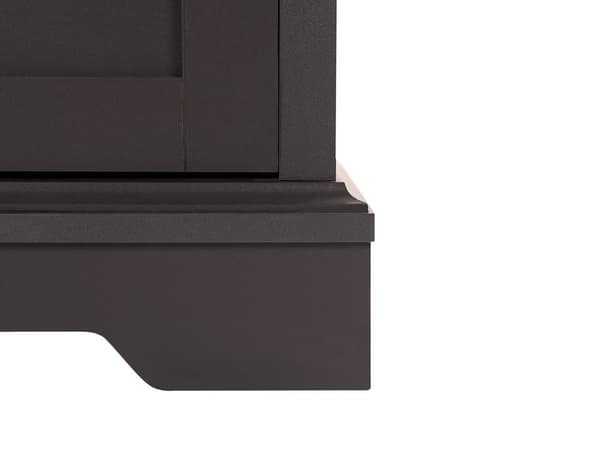 TV Bord Grå og Lyst Træ 50 x 120 x 40 cm Fjernsynsbord med Dør Skab Skuffe Hylde Opbevaring op til 52ʺ Stue Tilbehør Tvbænk