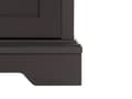 Miniatyrbillede 10 af 11: TV Bord Grå og Lyst Træ 50 x 120 x 40 cm Fjernsynsbord med Dør Skab Skuffe Hylde Opbevaring op til 52ʺ Stue Tilbehør Tvbænk